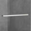 Portes de douche coulissantes doubles contemporaines en chrome de 56 à 60 po x H 78 po-106487975