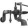 P1014 British Telephone Tub Faucet with Metal Handheld Shower and Lever Handle