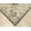 Tapis oriental bleu en laine noué à la main Tollette-843012325