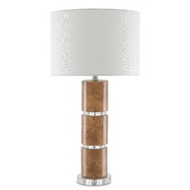 Tiwari Home 23.5 Contemporary Style Crystal Body Table Lamp with
