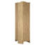 Bibliothèque de coin en bois massif H 74,02 "x l 29,06" Brannick-1609433964