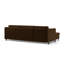 Bejna 3 Seater Velvet Sofa Bed-1580986623-1580986596-1580986598