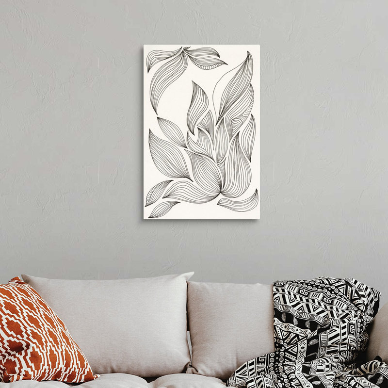 Art mural sur toile Giddy II, Toile tendue, H 30 po x l 20 po