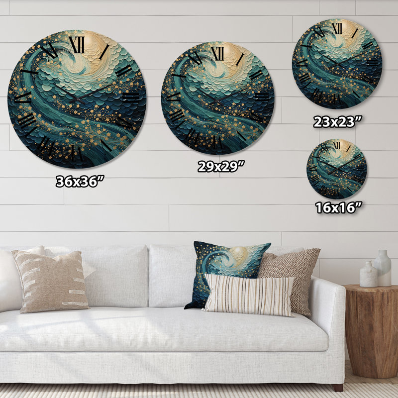 Horloge murale Noren, Moyenne