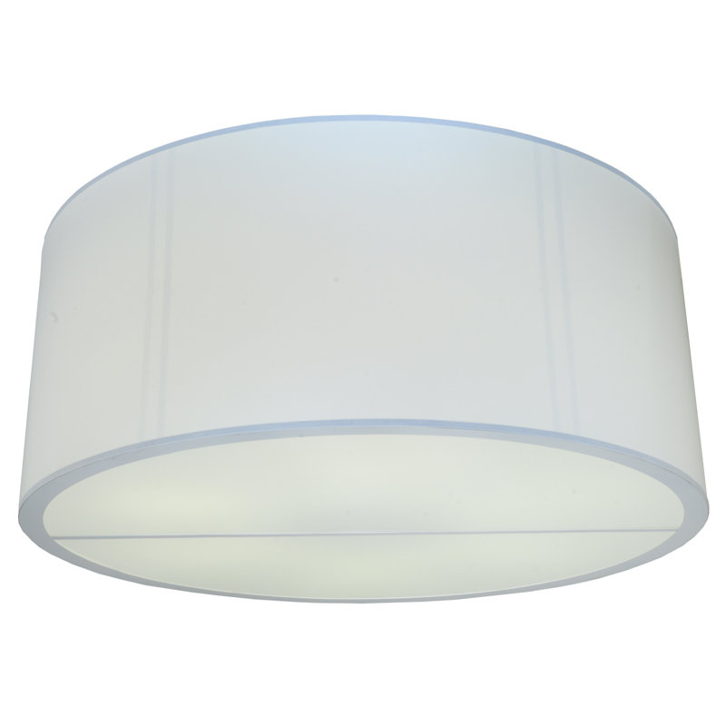 Cilindro Fabric Flush Mount