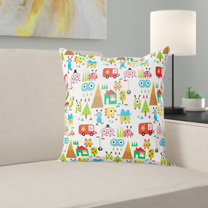 Hacker Square Pillow Cover, 60 x 60cm