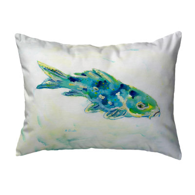 Koi Indoor/Outdoor Lumbar Pillow