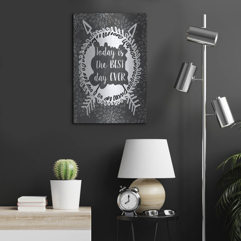  «Best Day» par Erin Clark, art mural en métal, 12 po x 16 po, H 24 po x l 16 po