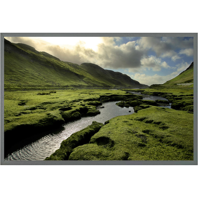 Cassopolis Single Picture Frame Print, 76cm H x 114cm W x 4cm D, Grey Framed