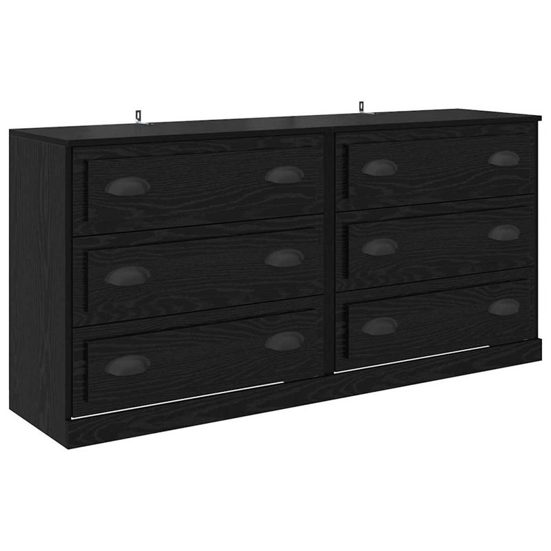 70cm Sideboard, Black Oak