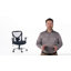Fauteuil de bureau ergonomique pivotant en maille 400 lb Aster Big & Tall