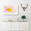 A Pink Flower In Abstract - Wrapped Canvas Print-55300096