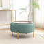 Repose-pieds rond avec rangement Miajah-425328104