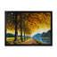 «Sunny Autumn Forest River», reproduction sur toile flottante-2021804330-2021804333