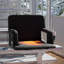 Extra Wide Portable Heated Reclining Stadium Chair w/Armrests, Padded Back & Heated Seat