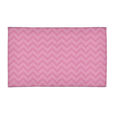 Chenille Chevron Indoor Rug