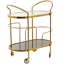 Brassie Metal Bar Cart