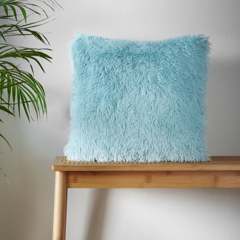 Cuddly Square Filled Cushion, Duckegg