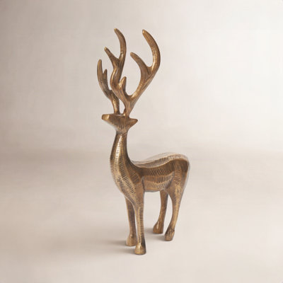 Prancer Reindeer Figurine 7.75"x 4.25"x 16"
