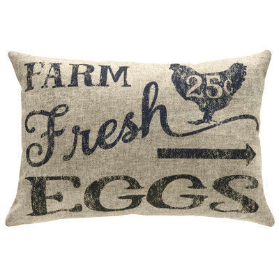 Linen Reversible Throw Pillow