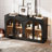 Storage Console Table With 4 Doors-2020150610