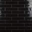 Chester 3" x 12" Ceramic Subway Tile in Black