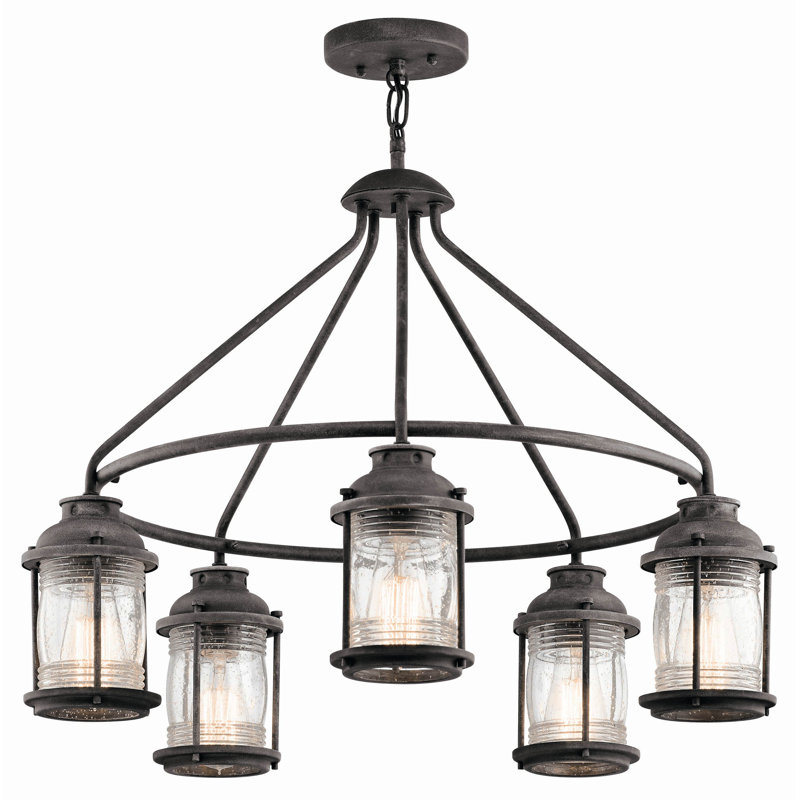 Lustre d'extérieur 5 lumières Gwyneth