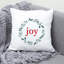 Christmas Sign-05 Polyester/Polyester Blend Reversible Throw Pillow-325476175