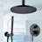 Verona Florence Ceiling Mount Hot and Cold Mixer Modern Design for Ultimate Control and Style-48171124
