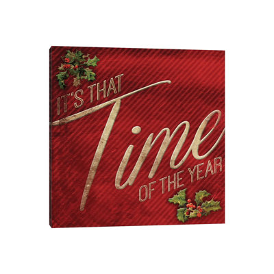 Time Of The Year by Jace Grey - Wrapped Canvas Print