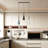 Joneer 3 - Light Kitchen Island Pendant light