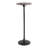 Jackins Decorative Marble Drink Accent Table With Pedestal Metal Base - Contemporary Narrow Round Side Table Or Living Room End Tables - 26"-853913480