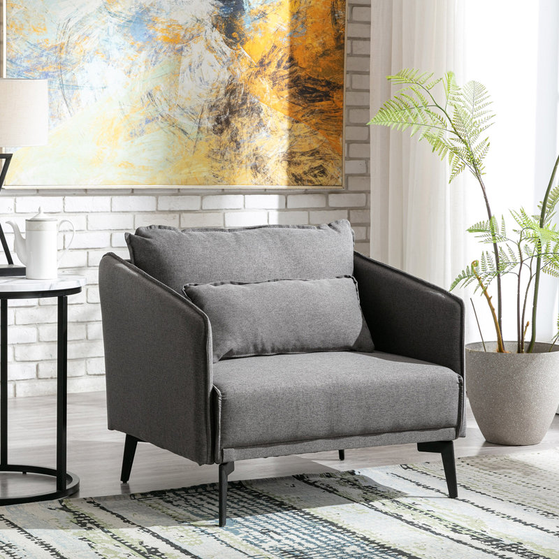 Fauteuil en coton l 31,8 po Jagar
