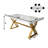 Metal Base Dining Table