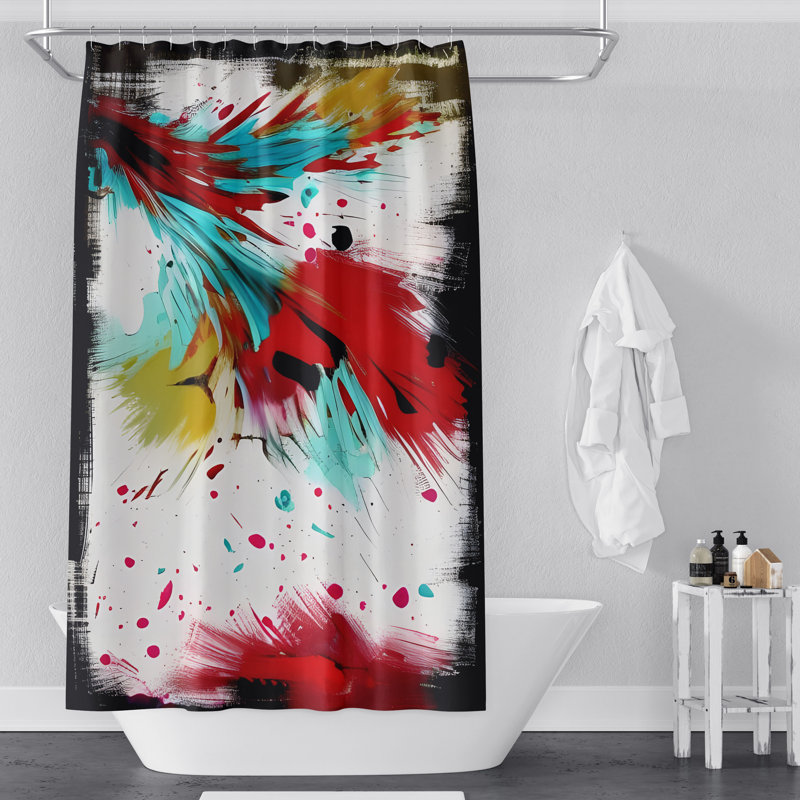 Rideau de douche Alnisa, H 93 po x l 70 po