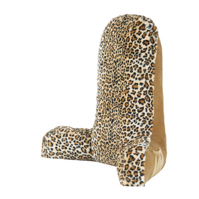 Animal Print Faux Fur Throw Pillow