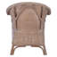 Fauteuil demi-tonneau de 22,05 po de large Tynan