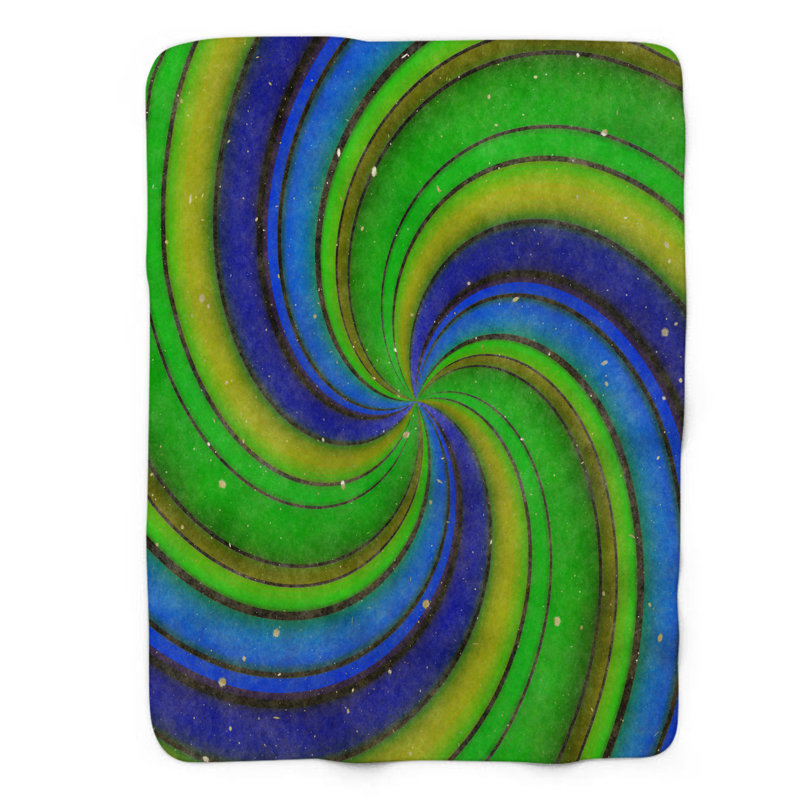 Vibrant Whirl - couverture 1 pièce, Grand lit