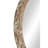 Gruver Solid Wood Circle Wall Mirror