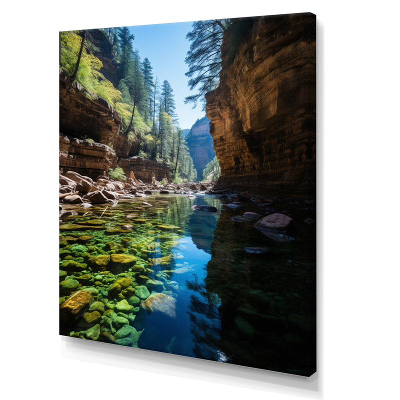 Canyon Photo Silent Majesty III - impression, H 20 po x l 12 po x P 1 po, Toile tendue