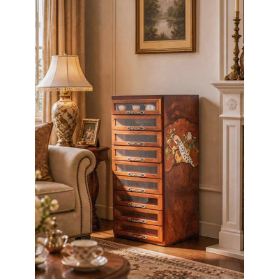 Armoire à bijoux en bois massif Modern