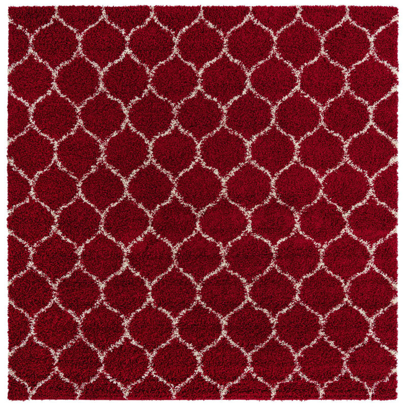 Geometric Indoor Rug, Square 10'