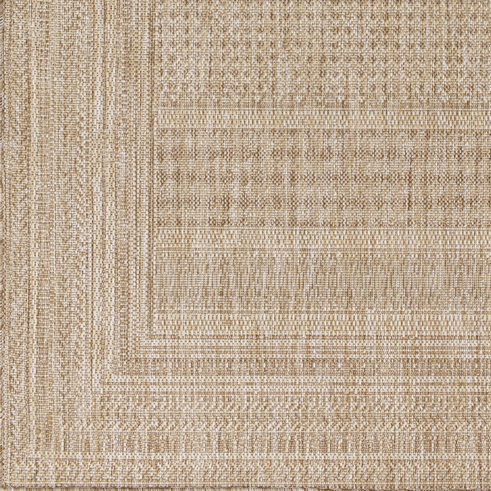 Malonne Khaki Oriental Rug, Rectangle 9'2" x 12'