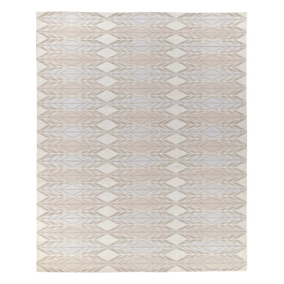 Scandinavian Wool Geometric Area Rug