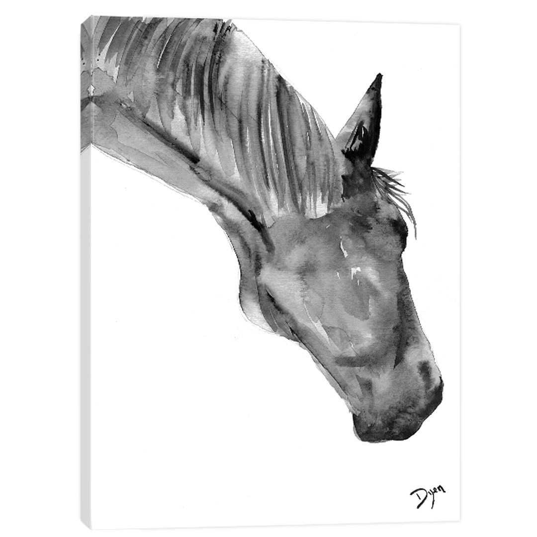 Lacey by Beverly Dyer - Wrapped Canvas Painting Print