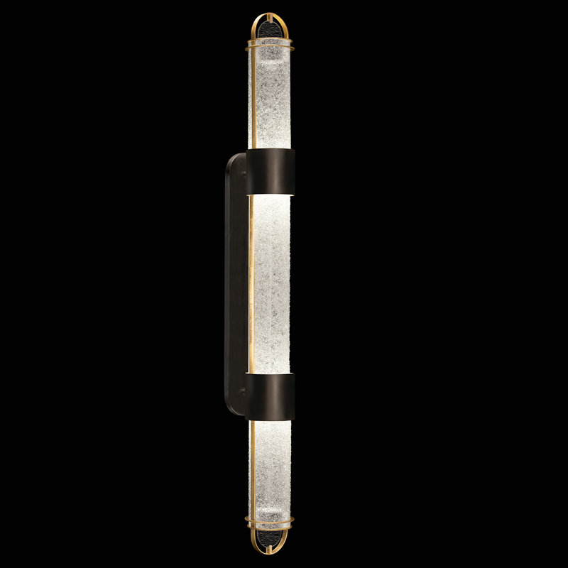 Bond 4 - Light LED Wallchiere, Clear, Black