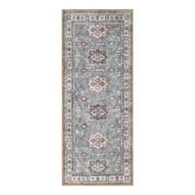 Marquavius Performance Chenille Floral Indoor Rug