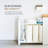 Yamazaki Home Tower Pull-Out Bathroom Storage Cabinet - Slim Bathroom Organizer With Wood Top-115070661