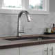 Pivotal Pull Down Touch Single Handle Kitchen Faucet with Touch20 Technology