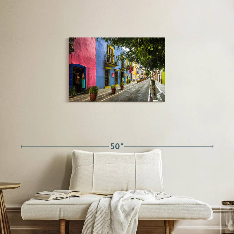 Sirci, rue mexicaine, H 20 po x l 30 po